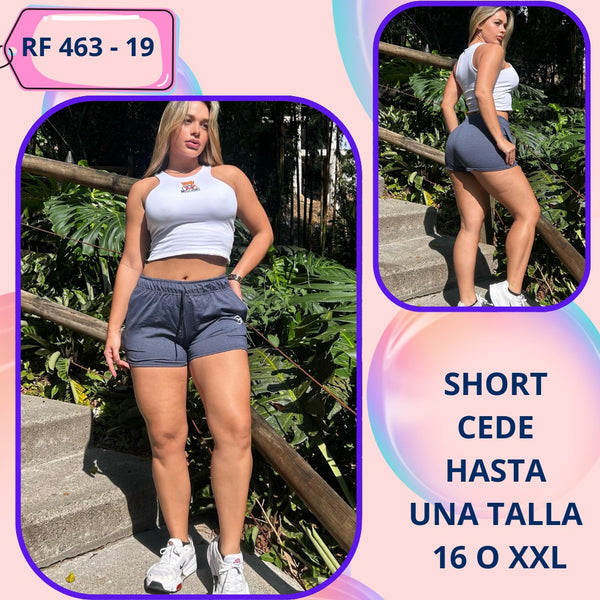 Conjunto Short Croptop T Unica