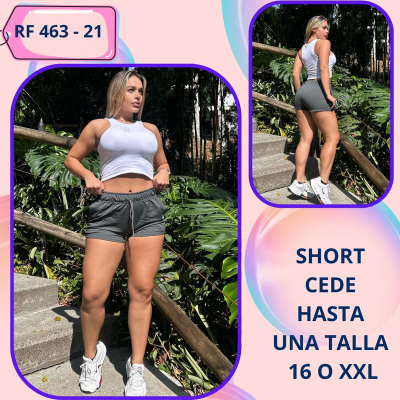 Conjunto Short Croptop T Unica