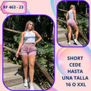 Conjunto Short Croptop T Unica