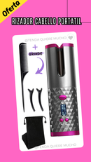 Rizador de rizos  Portátil Eléctrico Inalámbrico - Premium