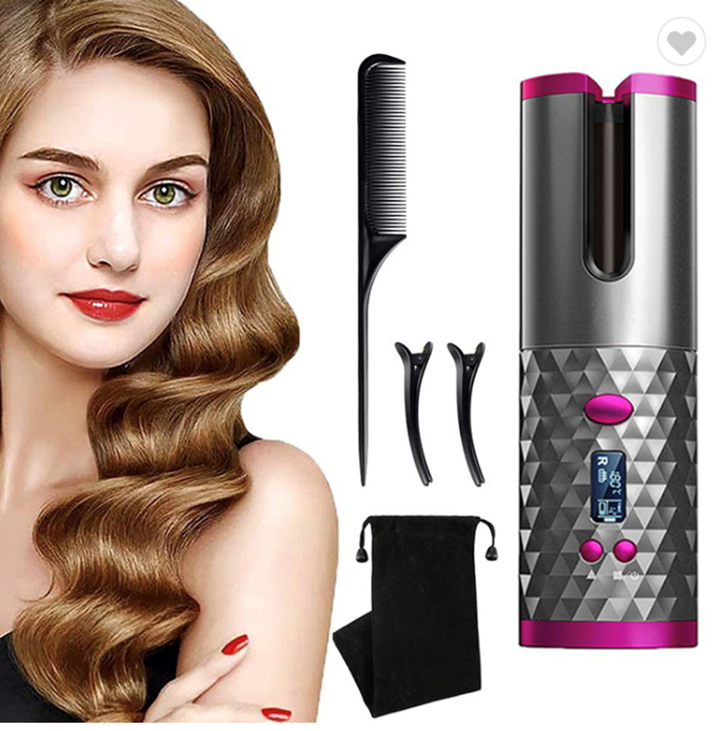 Rizador de rizos  Portátil Eléctrico Inalámbrico - Premium